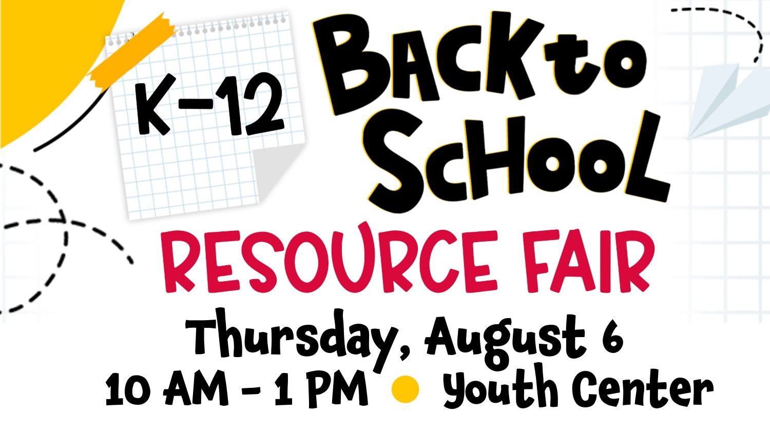 Back to School Resource Fair