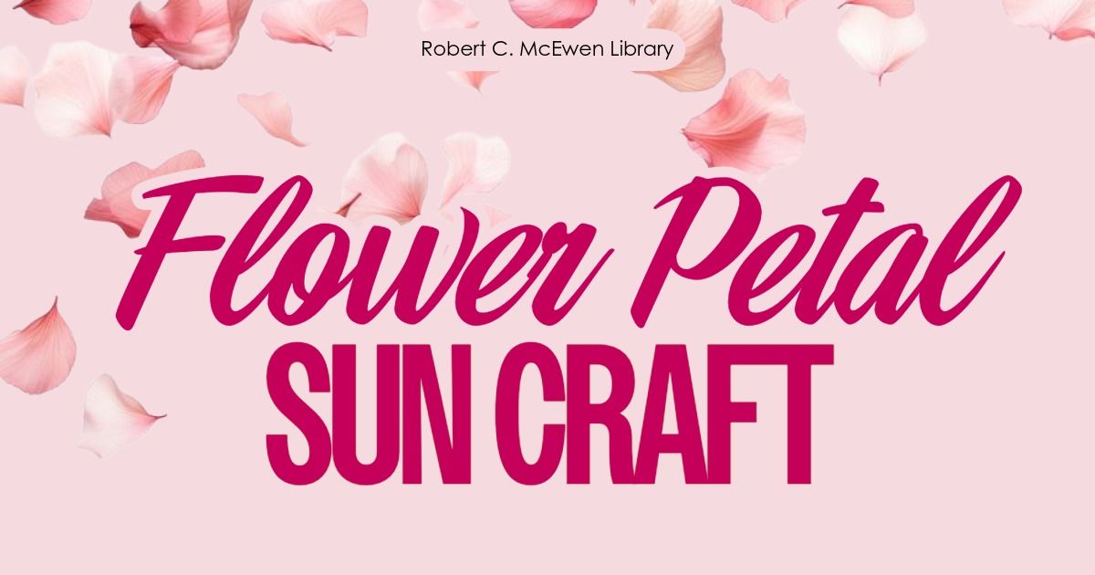 Flower Petal Sun Craft