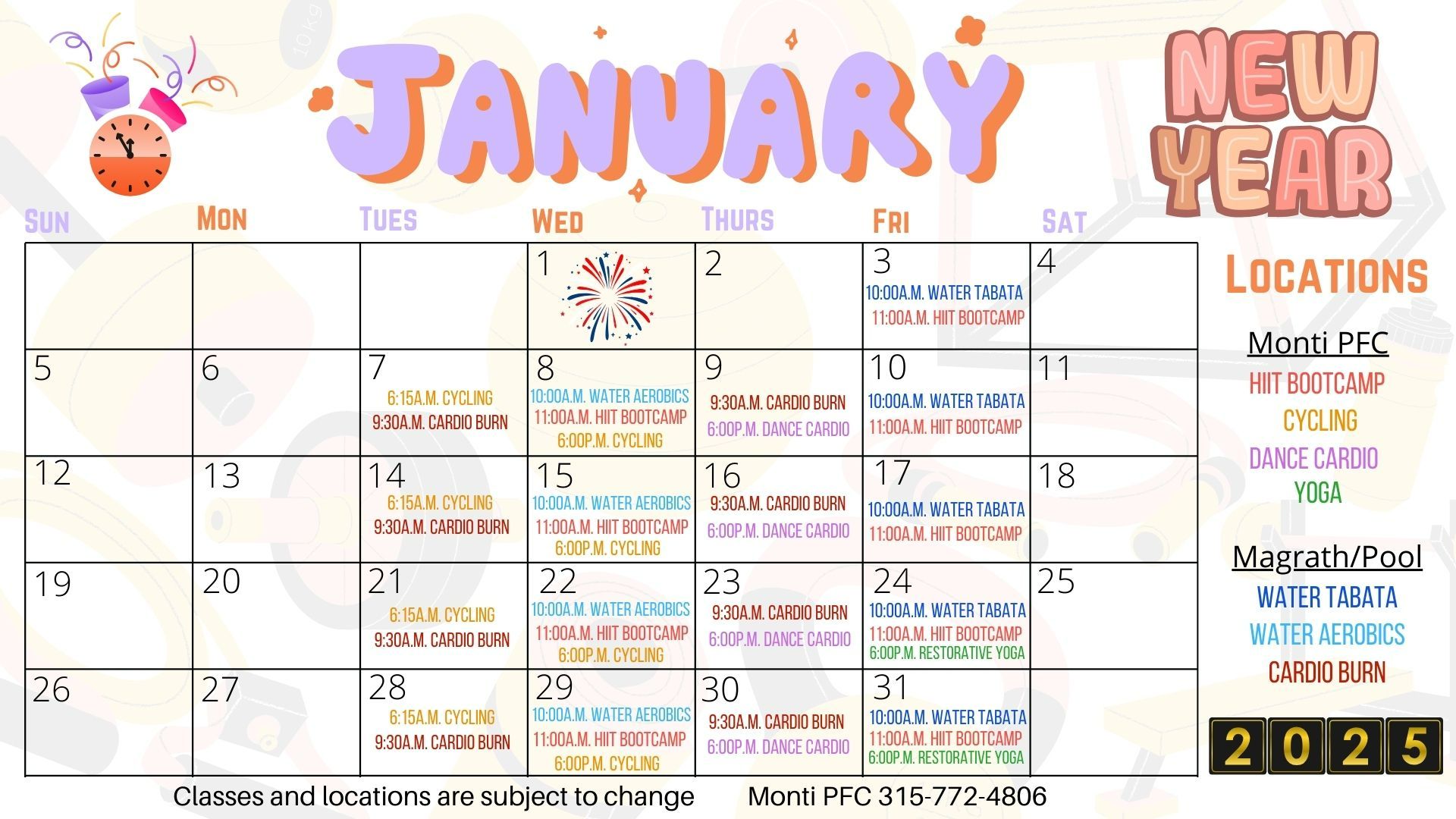 January 25 Fitness Schedule.jpg