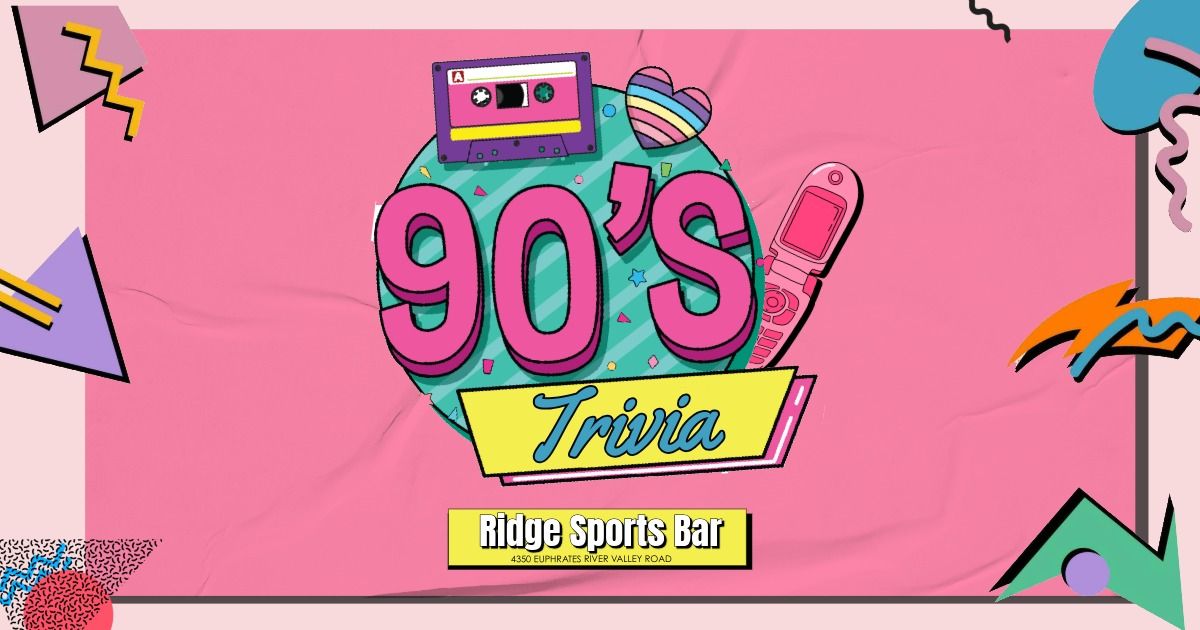 90's Kid Trivia Night