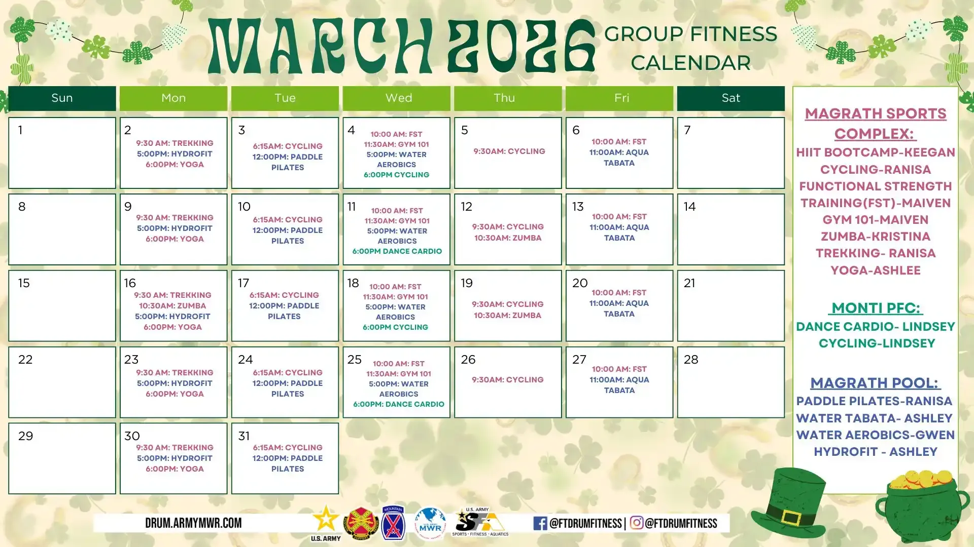 SFA March Group Fitness 2026.webp