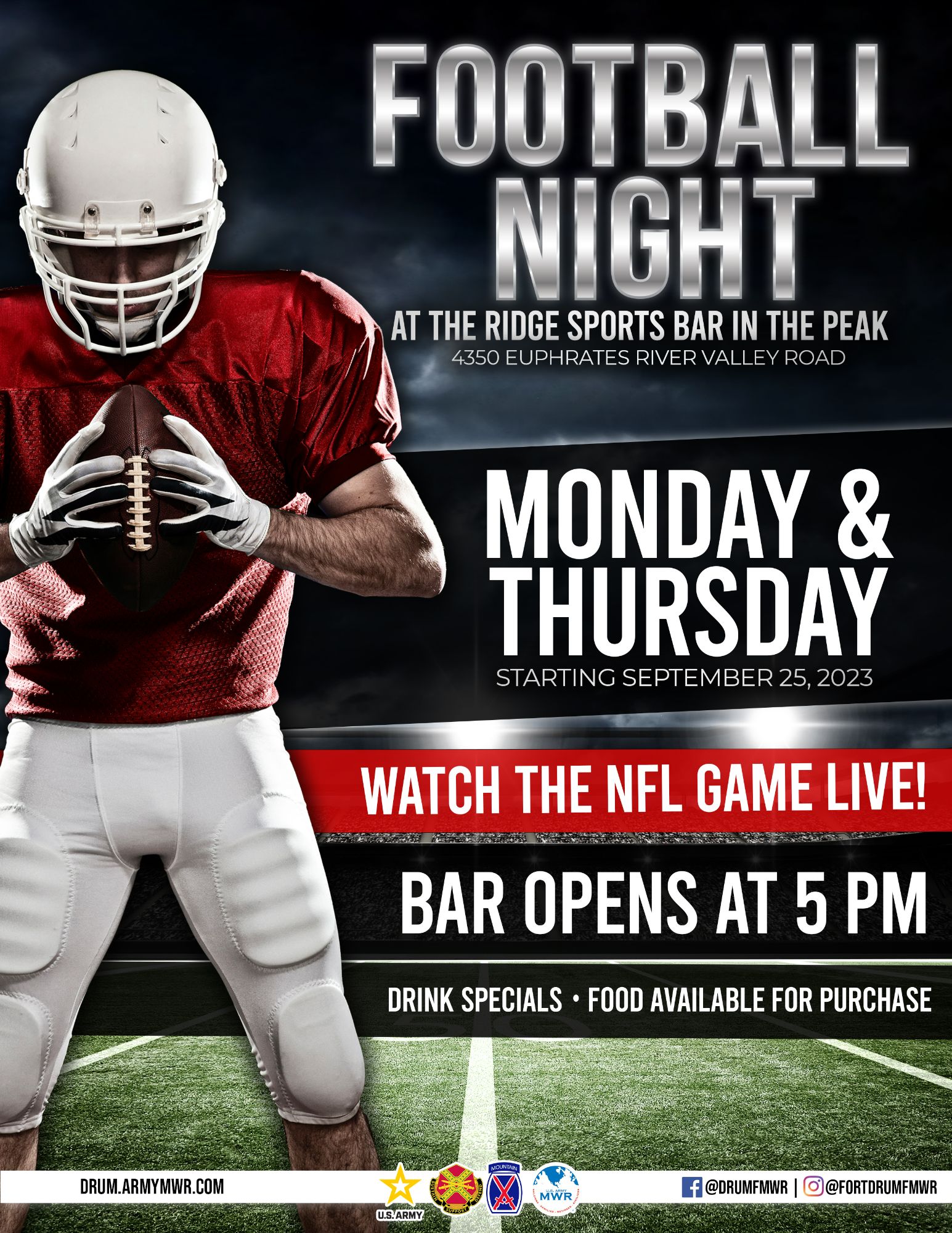 Tuesday Night Football – Sports Drink