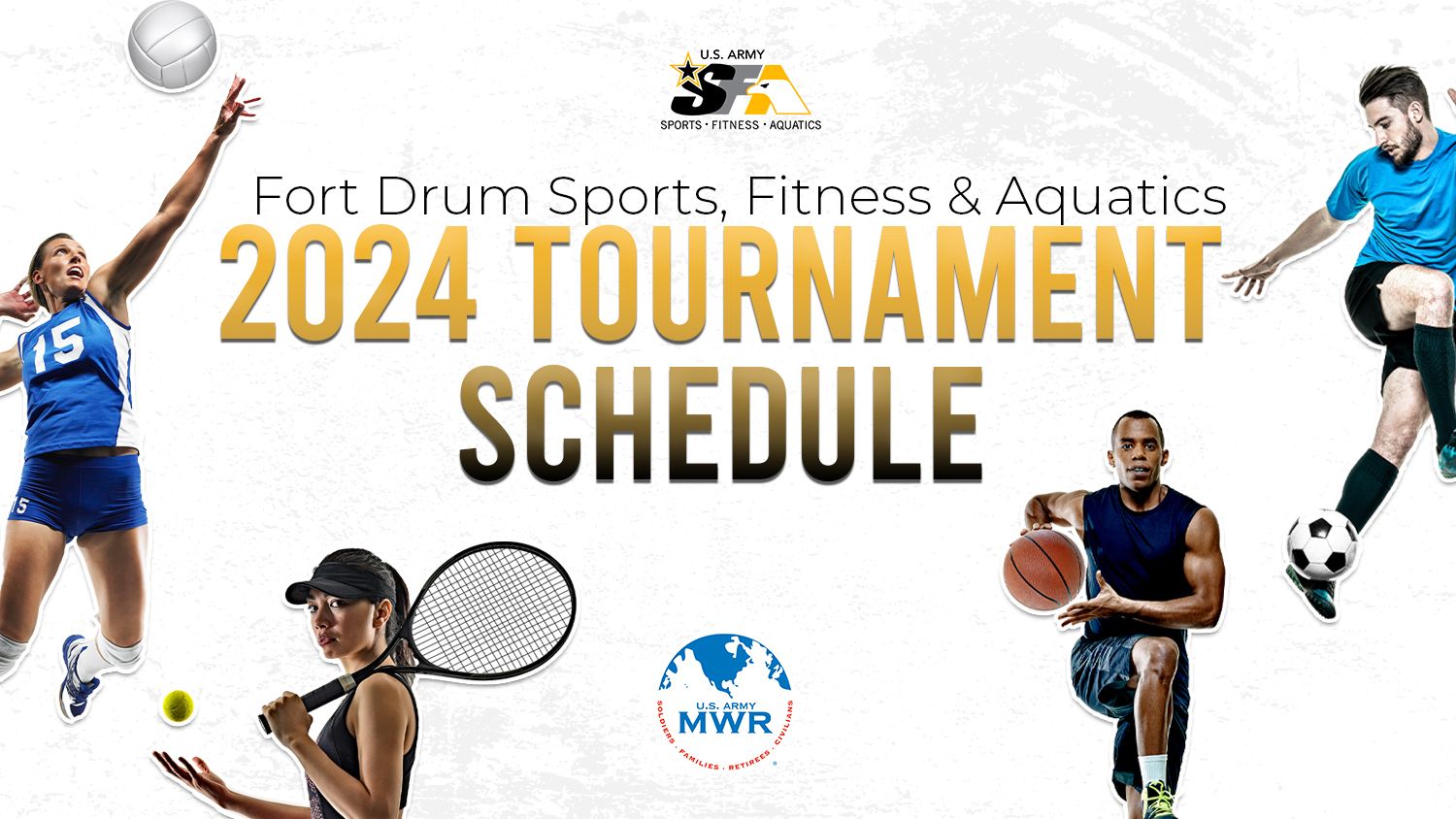 2024 Tournament Schedule Ft. Drum US Army MWR