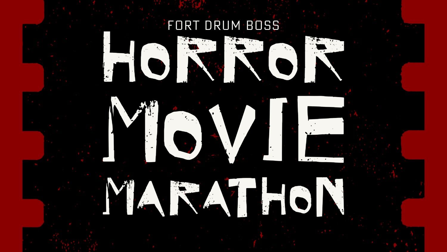 BOSS Horror Movie Marathon