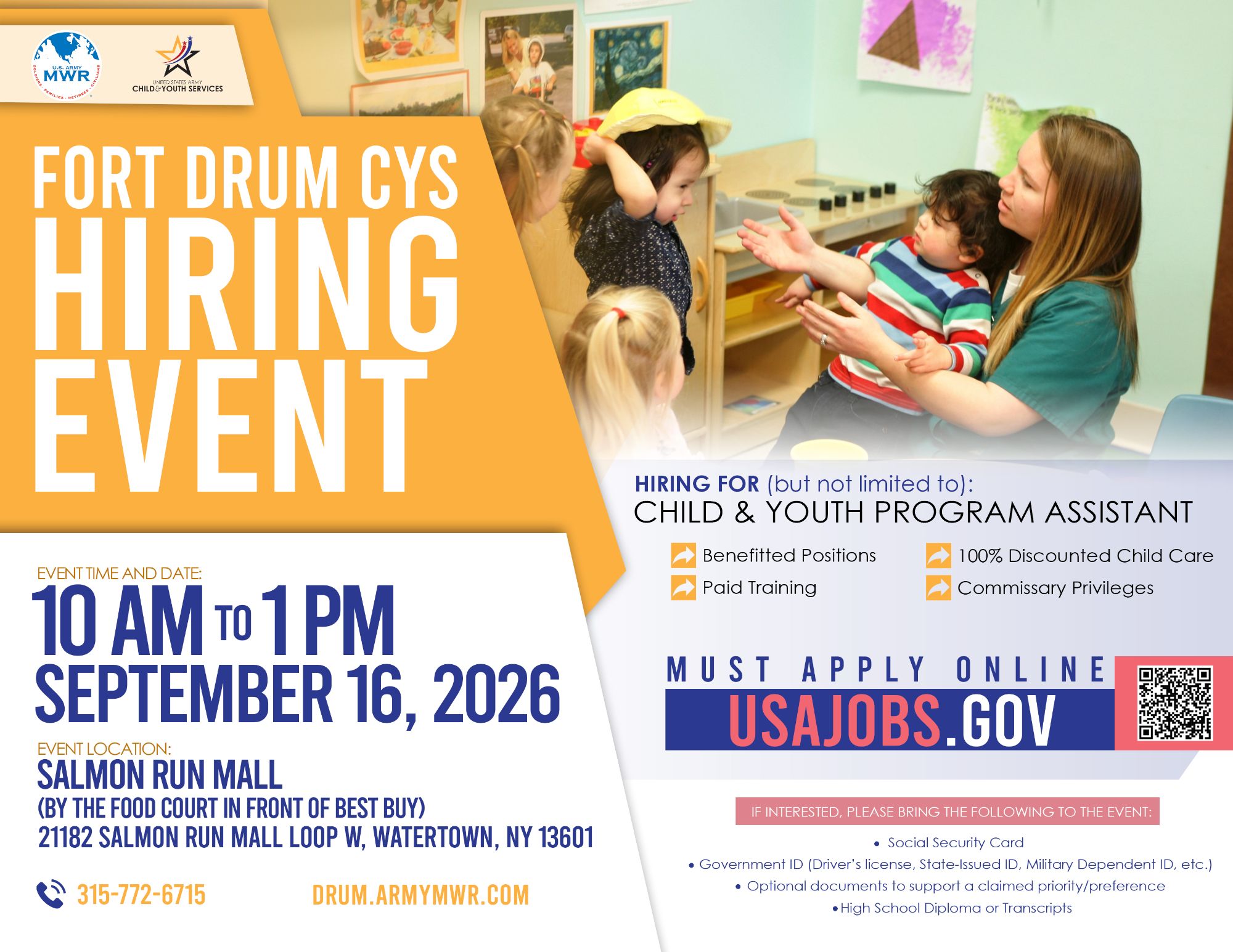CYS Hiring Event