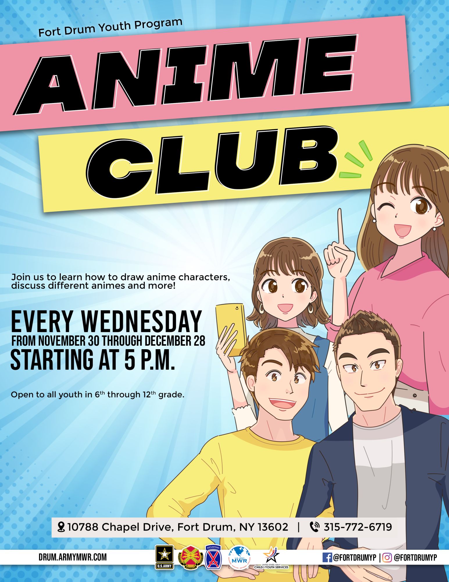 Teen Anime Club at Palmer Public Library - myMonson